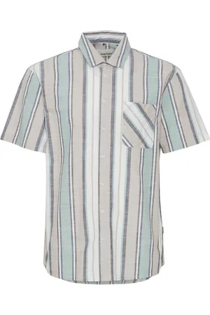Blend Shirt Tops Shirts Short-sleeved Green