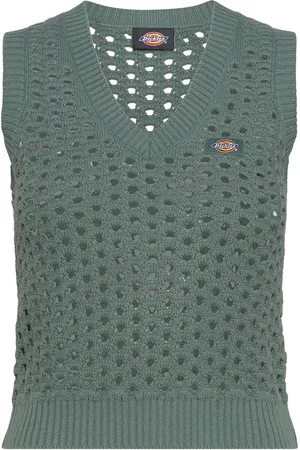 Dickies Ingalls Vest Vests Knitted Vests Green