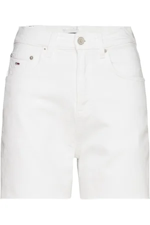 Tommy Hilfiger Mom Uh Short Bh6192 Bottoms Shorts Denim Shorts White