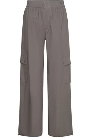 Global Funk Lana-G Bottoms Trousers Wide Leg Grey