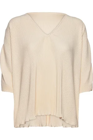 Soft Rebels Srasiatic Blouse Tops Blouses Short-sleeved Yellow