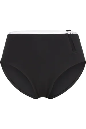 Chantelle Authentic Bikini Full Brief Swimwear Bikinis Bikini Bottoms High Waist Bikinis Black