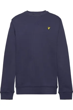 Lyle & Scott Crew Neck Sweatshirt Tops Sweatshirts & Hoodies Sweatshirts Navy