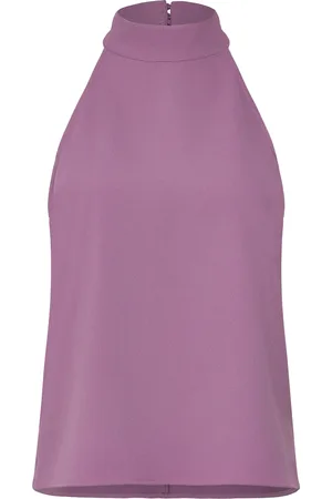 Dante 6 D6Mickey Halter Top Tops Blouses Sleeveless Purple