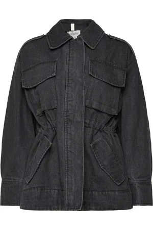 Brixtol Jane Denim Jakke Denimjakke Black