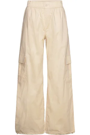 Global Funk Lana-G Bottoms Trousers Wide Leg Cream