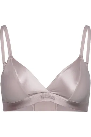HUGO BOSS Triangle Select Designers Bras & Tops Soft Bras Bralette Purple