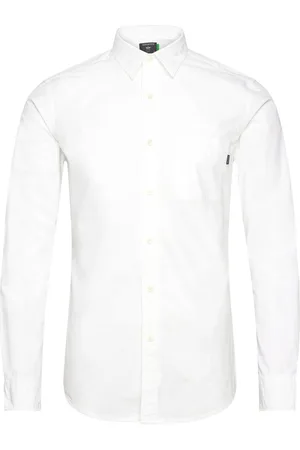 Dockers Slim Original Woven Tops Shirts Casual White