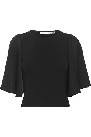 Gestuz Pamagz Top Tops Blouses Short-sleeved Black