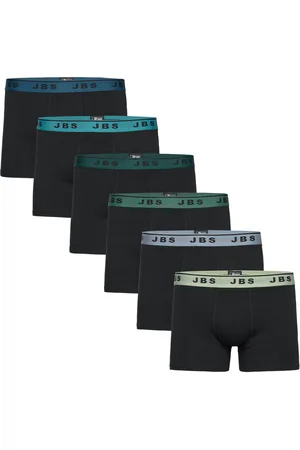 JBS 6-Pack Tights Boxershorts Black