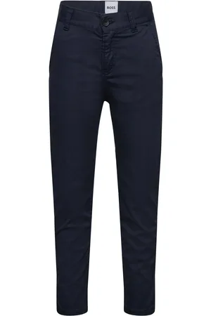 HUGO BOSS Trousers Bottoms Chinos Navy