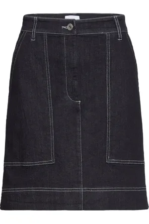 Levete Room Lr-Freja Kort Nederdel Navy