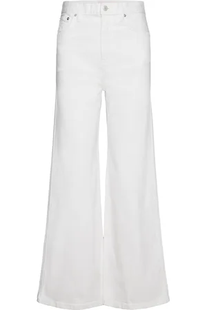 Jeanerica Tw015 Trevi Designers Jeans Flares White
