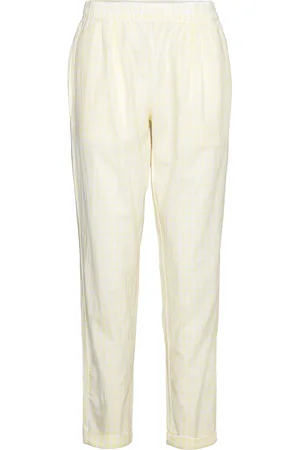 Benetton Trousers Bottoms Trousers Capri Trousers Cream
