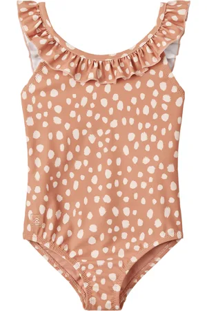 Liewood Kallie Printed Swimsuit Badedragt Badetøj Coral