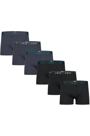 JBS 6-Pack Tights Boxershorts Black