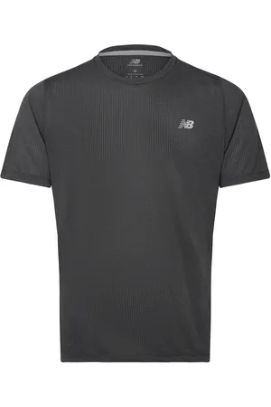 New Balance Athletics T-Shirt Sport T-Kortærmet Skjorte Black