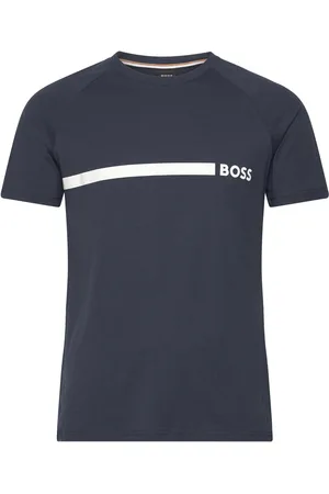 HUGO BOSS T-Shirt Rn Slim Fit Tops T-Kortærmet Skjorte Navy