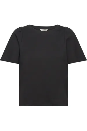 Part Two Imaleapw Ts Tops T-shirts & Tops Short-sleeved Black