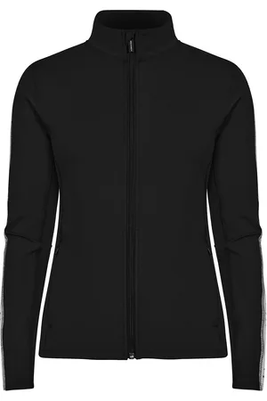 Röhnisch Frida Cardigan Sport Sweatshirts & Hoodies Sweatshirts Black