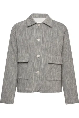 Naja Lauf Tao Jacket Rough 2-T Tops Overshirts Grey