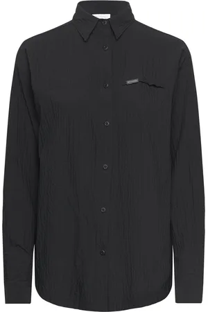 Columbia Boundless Trek Layering Ls Sport Shirts Long-sleeved Black