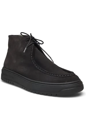 Sneaky Steve Core Mid U Suede Snørestøvler Black