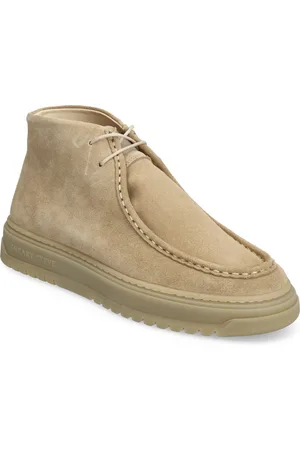 Sneaky Steve Core Mid U Suede Snørestøvler Beige