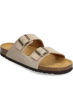 Scholl Sl Julien Suede Dark Beige Shoes Summer Shoes Sandals Beige