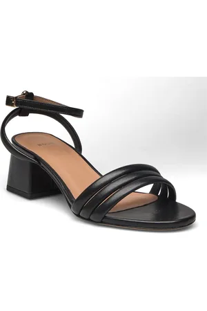 HUGO BOSS Melanie_Sandal50_Na Sandal Med Hæl Black