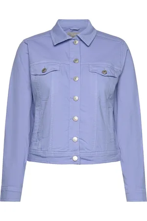 FRANSA Frvotwill 1 Jacket Jakke Denimjakke Blue