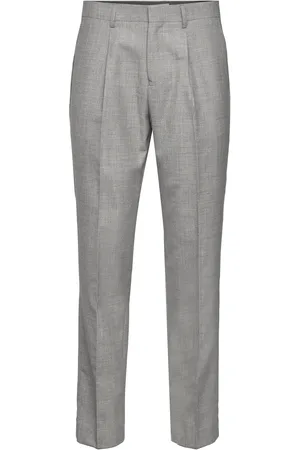 Matinique Maweller Pleat Pant Bottoms Trousers Formal Grey