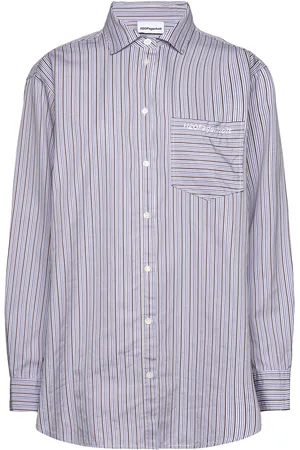 H2OFagerholt Pj Shirt Tops Shirts Long-sleeved Blue