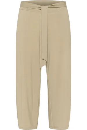 Kaffe Kamalli Pants Bottoms Trousers Culottes Beige