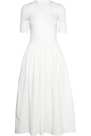 INWEAR Pukiw Dress Maxikjole Festkjole White
