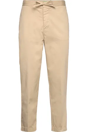 Benetton Trousers Bottoms Trousers Casual Beige