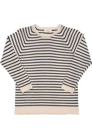 Copenhagen Colors Lt. Knitted T-Shirt Ls Tops Knitwear Pullovers Multi/patterned