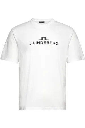J Lindeberg M Logo T-Shirt Designers T-Kortærmet Skjorte White