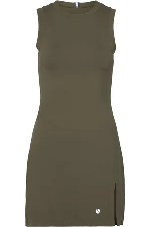 Björn Borg Ace Rib Dress Sport Short Dress Green