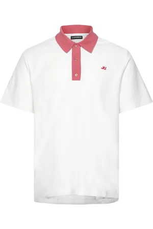 J Lindeberg Roland Polo Tee Designers Polos Short-sleeved White