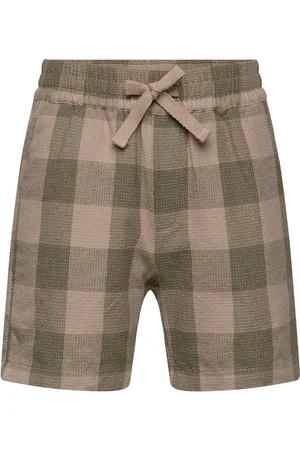Les Deux Hank Buffalo Shorts Kids Bottoms Shorts Multi/patterned