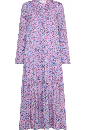 Noella Imogen Long Dress Maxikjole Festkjole Pink