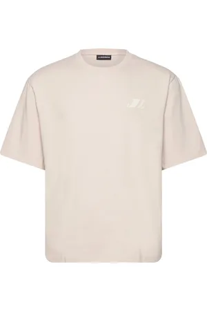 J Lindeberg Cameron Loose Tee Designers T-Kortærmet Skjorte Cream