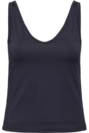 Björn Borg Ace Deep V Tank Sport T-shirts & Tops Sleeveless Navy