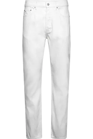 J Lindeberg Cody Solid Regular Jeans Designers Jeans Regular White