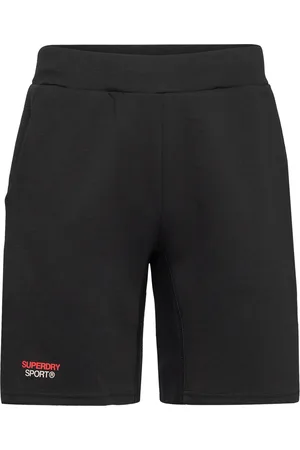 Superdry Sport Tech Logo Tapered Short Sport Shorts Casual Black