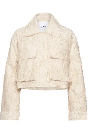 DAY Birger et Mikkelsen Berman - Artistic Structure Outerwear Jackets Light-summer Jacket Cream