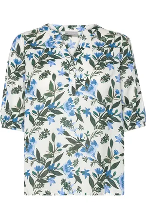 FRANSA Frmaddie Bl 2 Tops Blouses Short-sleeved White