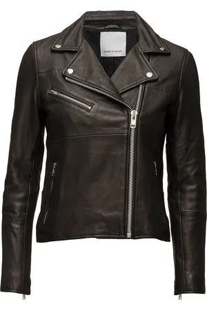 Samsøe Samsøe Tautou Jacket 2771 Læderjakke Skindjakke Black