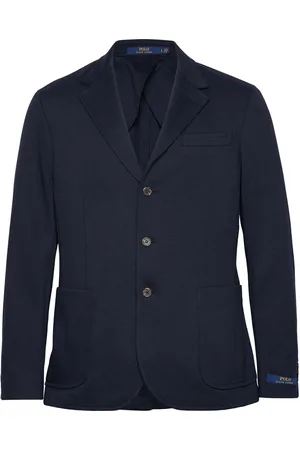 Ralph Lauren Polo Soft Modern Double-Knit Suit Jacket Suits & Blazers Blazers Single Breasted Blazers Navy